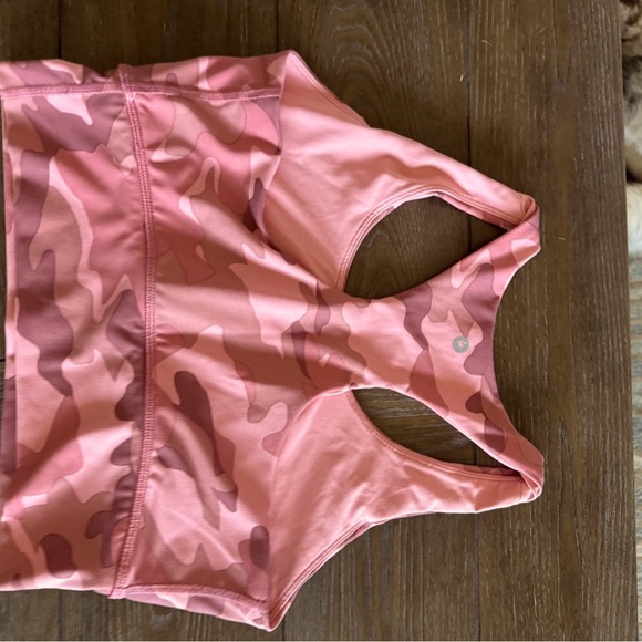 90 DEGREE Pink Camo Sports Bra - Picture 4 of 7